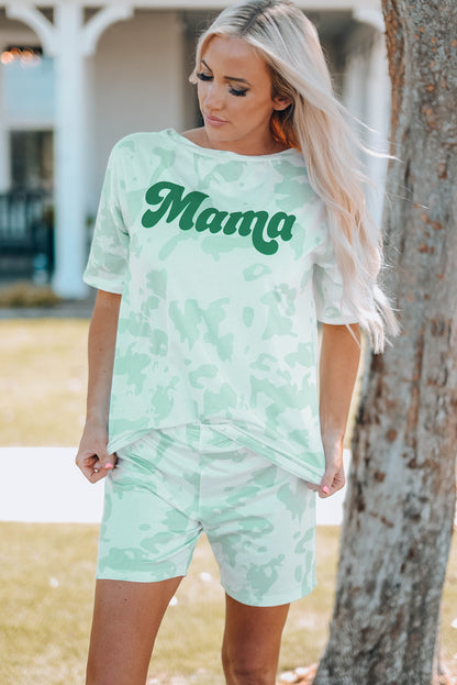 Mama Camo Tie-Dye Lounge Set