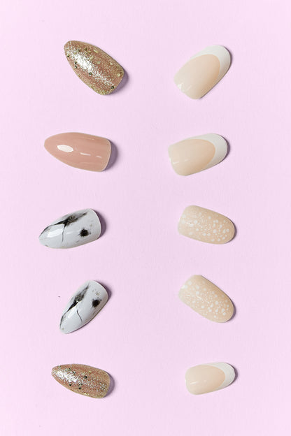 Luxe Press-On Nail Duo Collection - 2 Packs