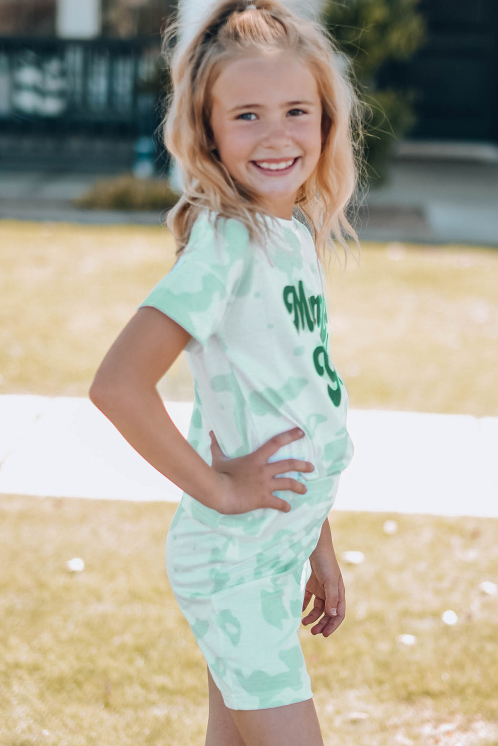 Mama’s Girl Camo Tie-Dye Lounge Set