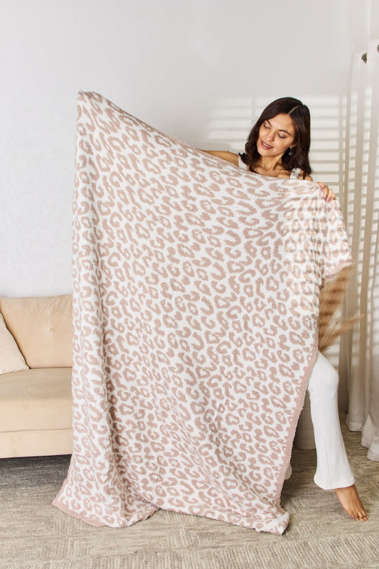 Luxe Leopard Decorative Throw Blanket