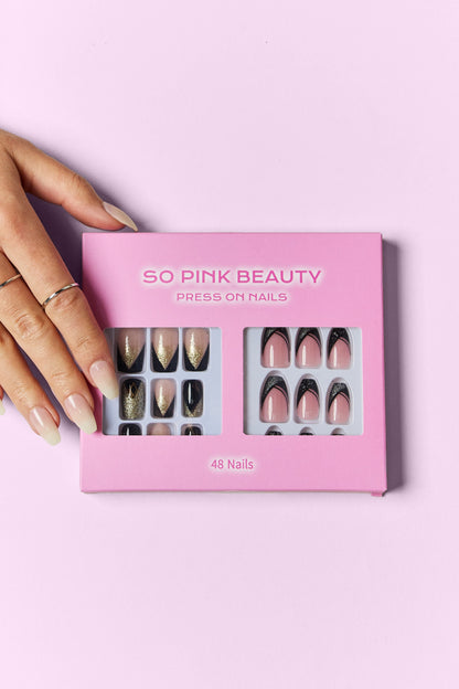 Luxe Chic Nail Duo Collection: Premium Press-On Nail Sets