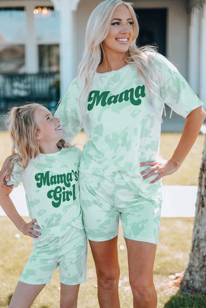 Mama Camo Tie-Dye Lounge Set