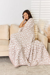 Luxe Leopard Decorative Throw Blanket