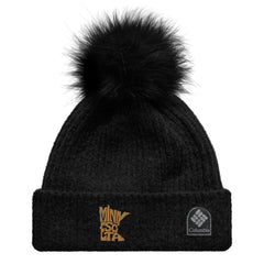 Minnesota Embroidered Columbia Pom-Pom Beanie