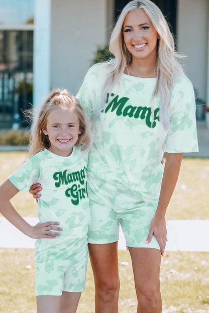 Mama’s Girl Camo Tie-Dye Lounge Set