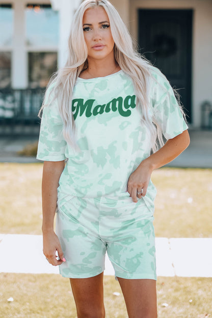 Mama Camo Tie-Dye Lounge Set