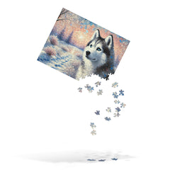 Winter Husky Jigsaw Puzzle